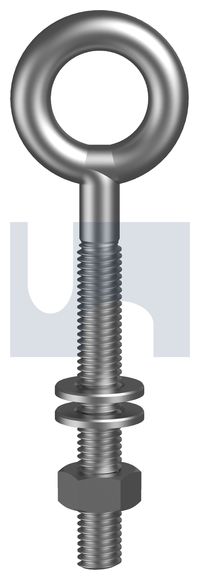 316 stainless steel eyebolt kit:m8 x 60mm - pack of 1