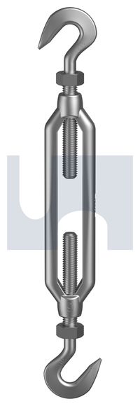 316 stainless steel turn burkle eye to eye:m6 x 90mm - pack of 1