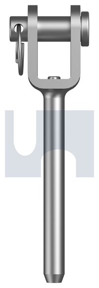 316 stainless steel swage terminal fork: 5.0 x 85 - pack of 1